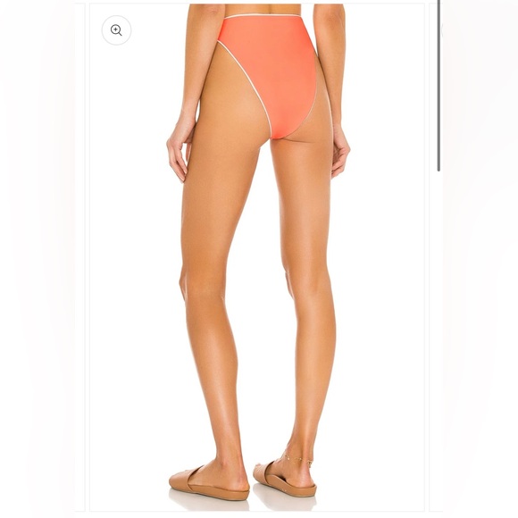 Tularosa pink Olin bikini set top and bottom medium - Picture 2 of 4